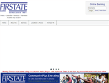 Tablet Screenshot of firstate.net